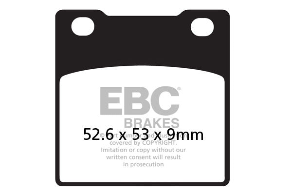 EBC Brakes Klocki hamulcowe EBC FA063V V-PAD (kpl. na 1 tarcze)