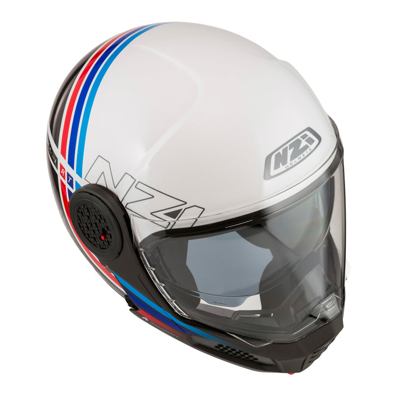 KASK MOTOCYKLOWY NZI MINIMOD DUO WATSON WHITEBLACK POWER XS