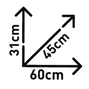 KAPPA KUFER CENTRALNY 52L MONOKEY KGR52N GARDA BLACK LINE LITE - ZASTĘPUJE KGR52N – zdjęcie 2