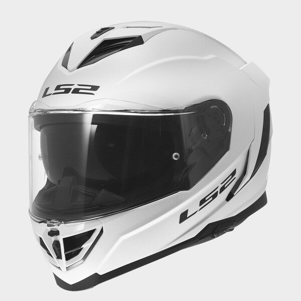 KASK LS2 FF818 STORM III SOLID GLOSS WHITE