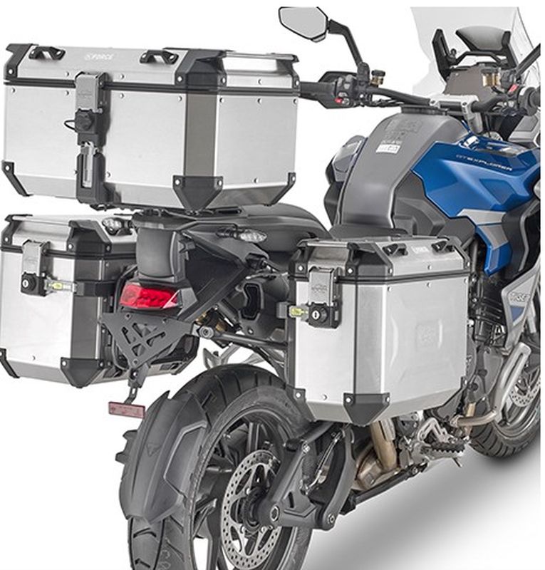 KAPPA STELAŻ KUFRÓW BOCZNYCH MONOKEY CAM SIDE TRIUMPH TIGER 1200 GT/GT PRO '22-'25 - POD KUFRY KFR K'FORCE ORAZ KVG K'VOYAGER ALU
