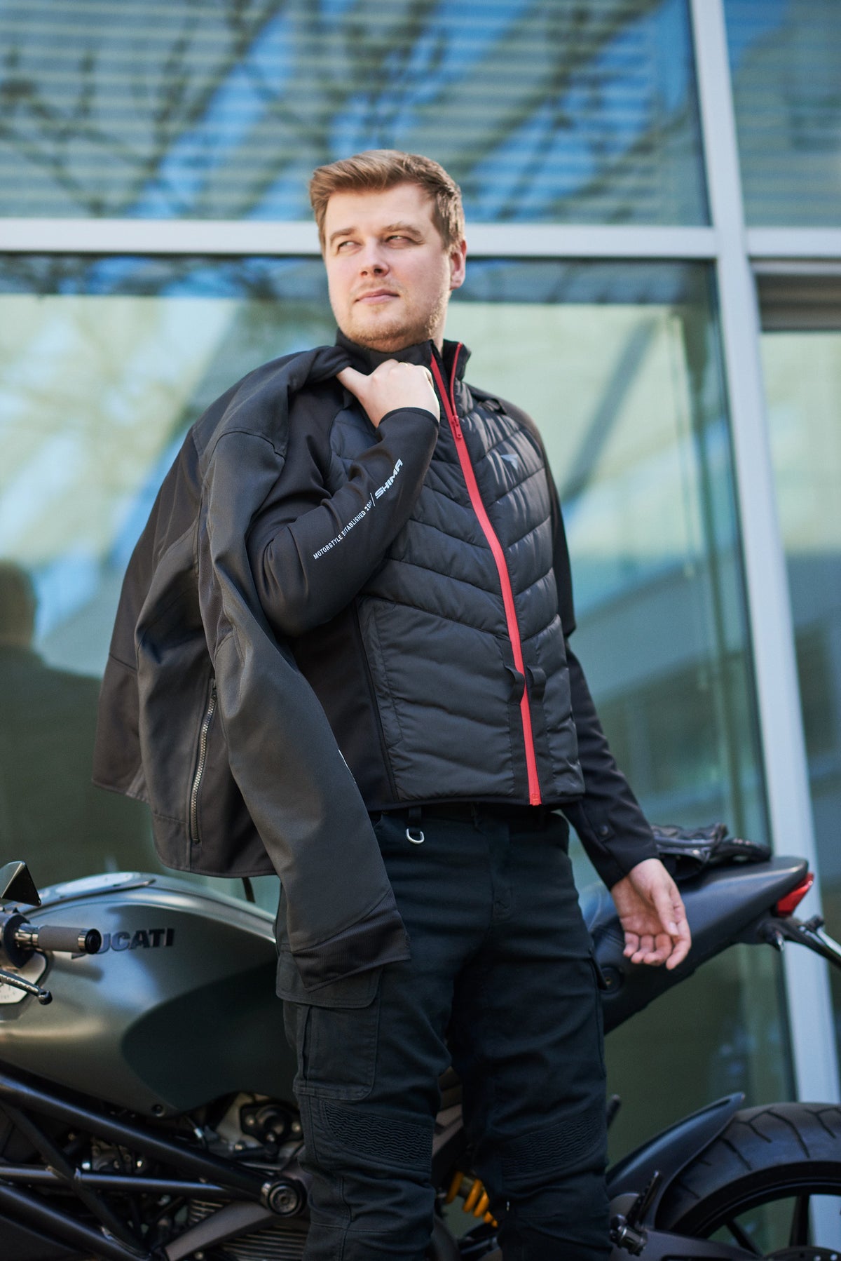SHIMA WARMUP MEN BLK