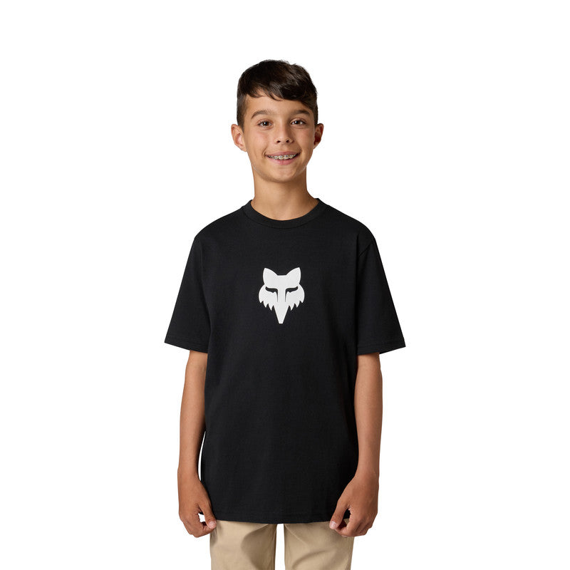 T-SHIRT JUNIOR FOX HEAD ULTRA BLACK