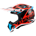 KASK LS2 MX700 SUBVERTER STOMP WHITE BLUE RED