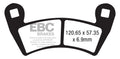 EBC Brakes Klocki hamulcowe EBC FA452R (kpl. na 1 tarcze)