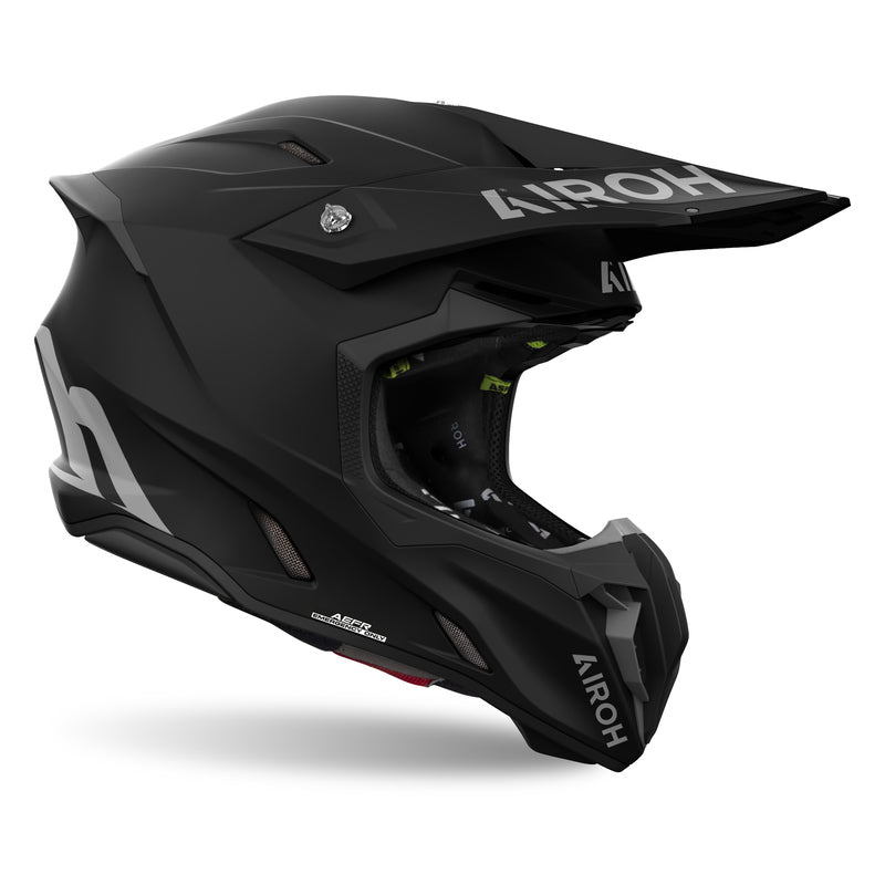 KASK MOTOCYKLOWY AIROH TWIST 3 COLOR MATT BLACK