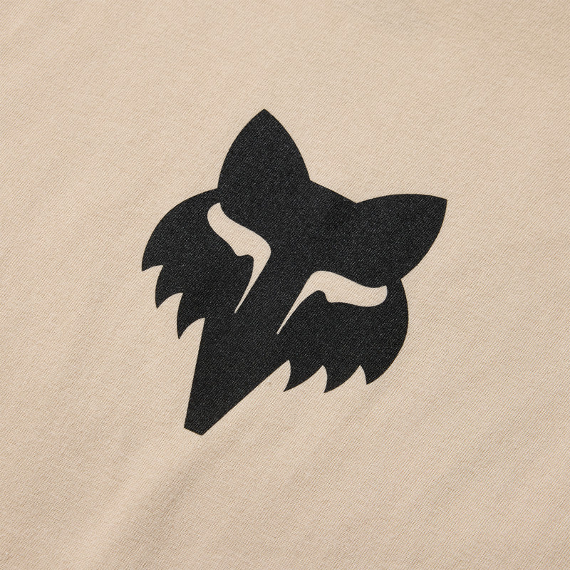 T-SHIRT JUNIOR FOX HEAD TAN