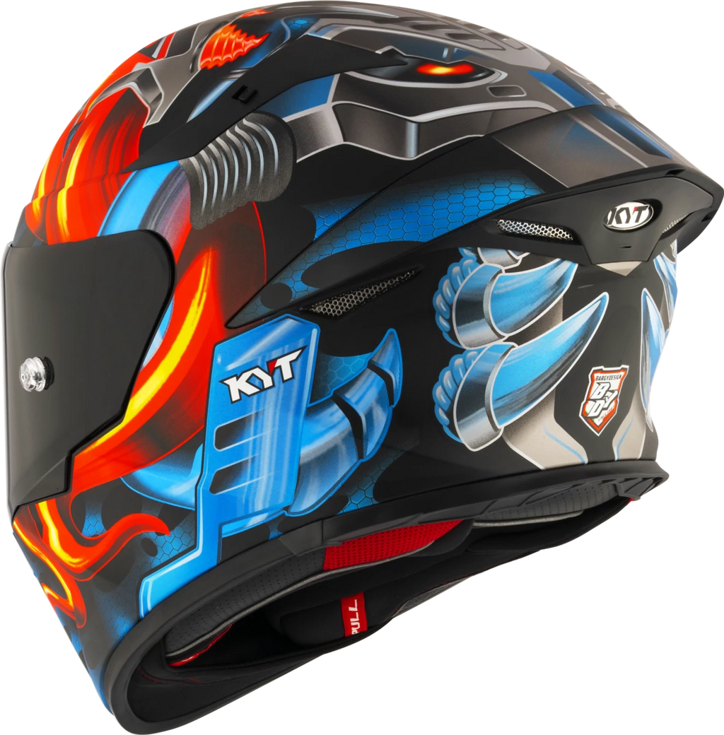 Kask motocyklowy KYT TT-REVO MAGNET MATT