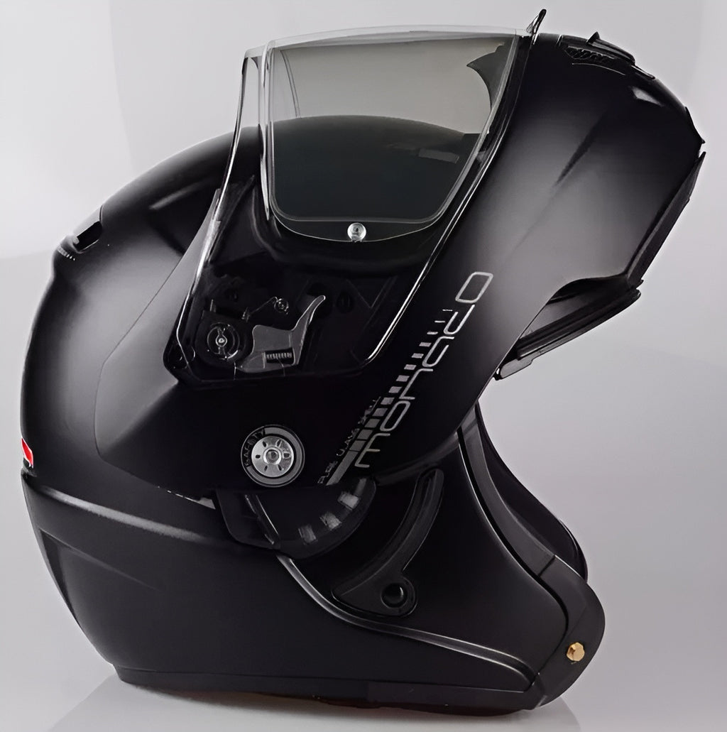 Kask motocyklowy LAZER MONACO EVO Pure Glass czarny matowy