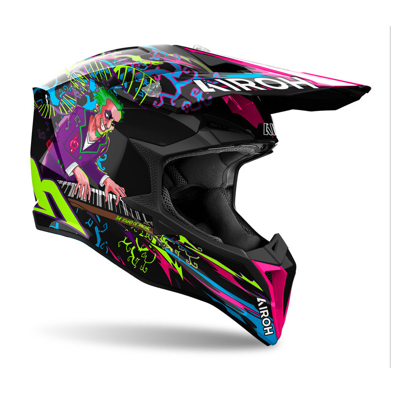 KASK MOTOCYKLOWY AIROH WRAAAP MUSIC GLOSS