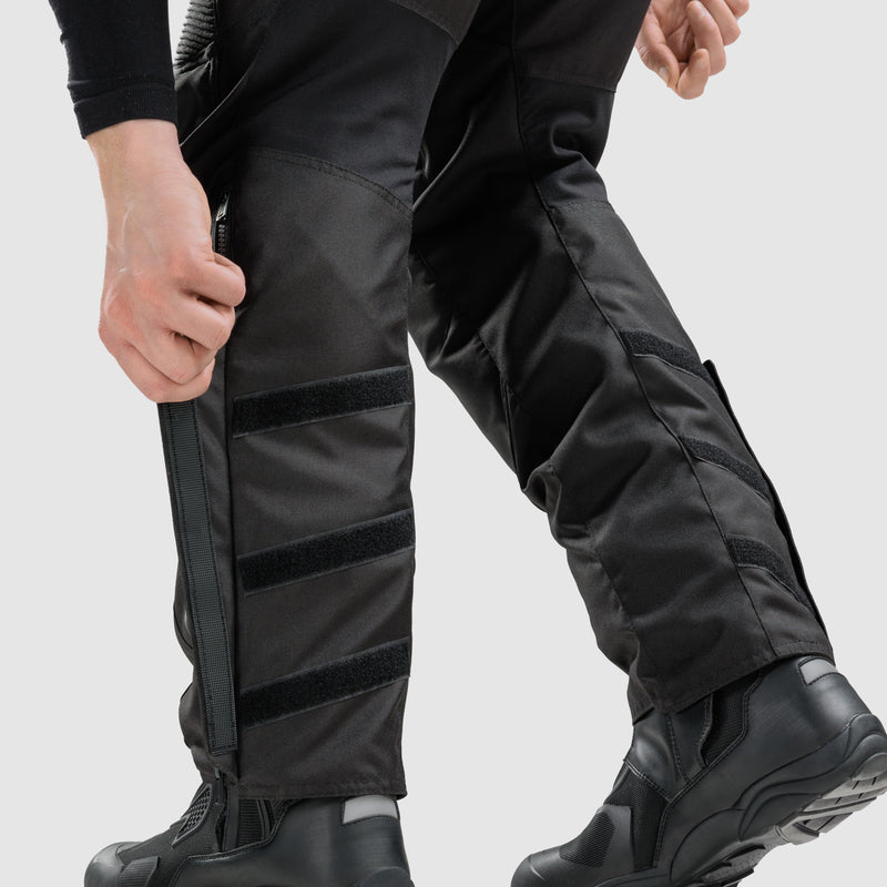 SPODNIE MOTOCYKLOWE TEKSTYLNE REBELHORN HIKER 4 BLACK (KRÓTKA NOGAWKA) – zdjęcie 7