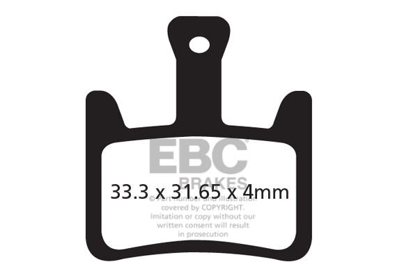 CFA620HH - Klocki hamulcowe rowerowe (spiekane) EBC Brakes