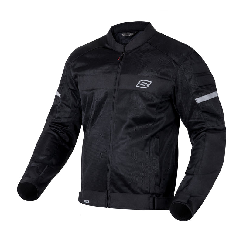 KURTKA MOTOCYKLOWA TEKSTYLNA OZONE DART BLACK