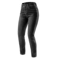 JEANSY MOTOCYKLOWE DAMSKIE REBELHORN CLASSIC WASHED BLACK MONOLAYER 24/28