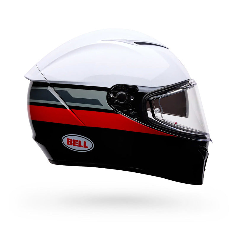KASK MOTOCYKLOWY BELL LITHIUM MOTION WHITE RED