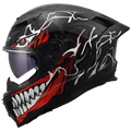 KASK LS2 FF807 DRAGON FC INCUBUS WHITE RED
