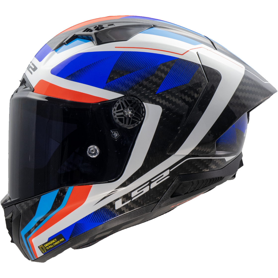 KASK LS2 FF805 THUNDER GP AERO RAUTE BLU.RED-06