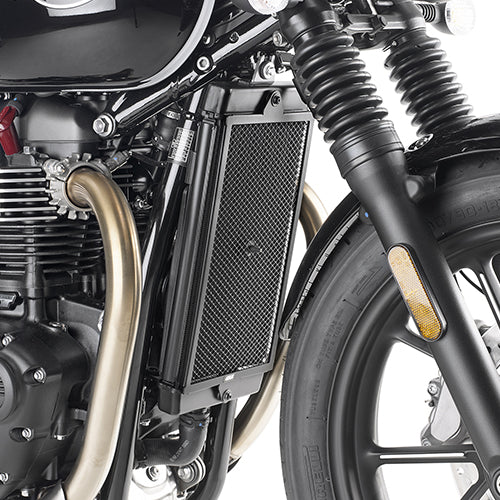 KAPPA OSŁONA CHŁODNICY TRIUMPH STREET TWIN 900 '16-'24 CZARNA