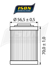 ISON filtr oleju ISON152