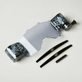 ZESTAW TOTAL VISION SYSTEM DO GOGLI JUNIOR FOX AIRSPACE/MAIN LIGHT GREY