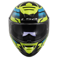 KASK LS2 FF800 STORM II TRACKER BL. H-V YEL-06