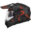 KASK LS2 MX702 PIONEER II CRAZY BLACK RED