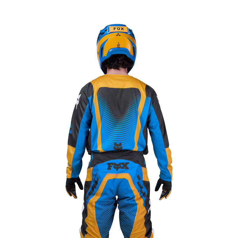 BLUZA MOTOCYKLOWA FOX 180 COLLECT BLUE