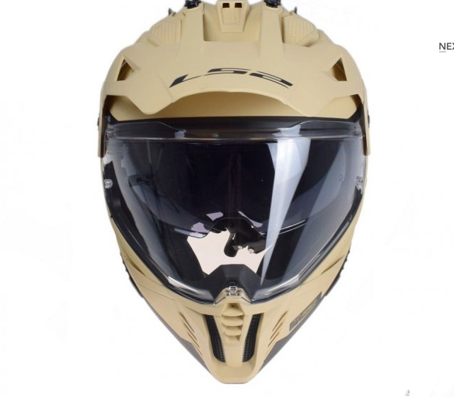 KASK LS2 MX702 PIONEER II SOLID MATT DESERT-06