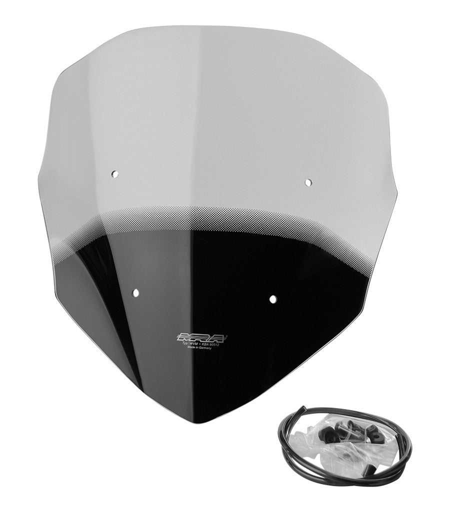 Szyba motocyklowa MRA YAMAHA NMAX 125 / 150 SE93 , SG43 2016-2020, forma T, przyciemniana
