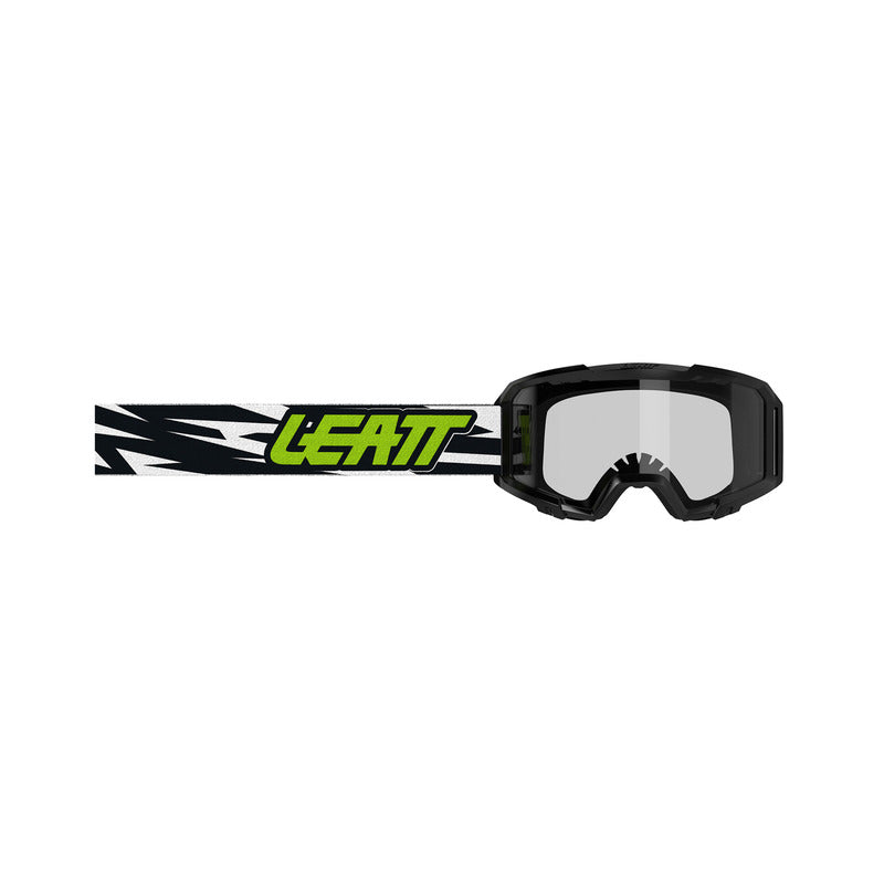 GOGLE LEATT VIZION 2.5S SMALL 90 VLT BLACK FLUO YELLOW CLEAR OS