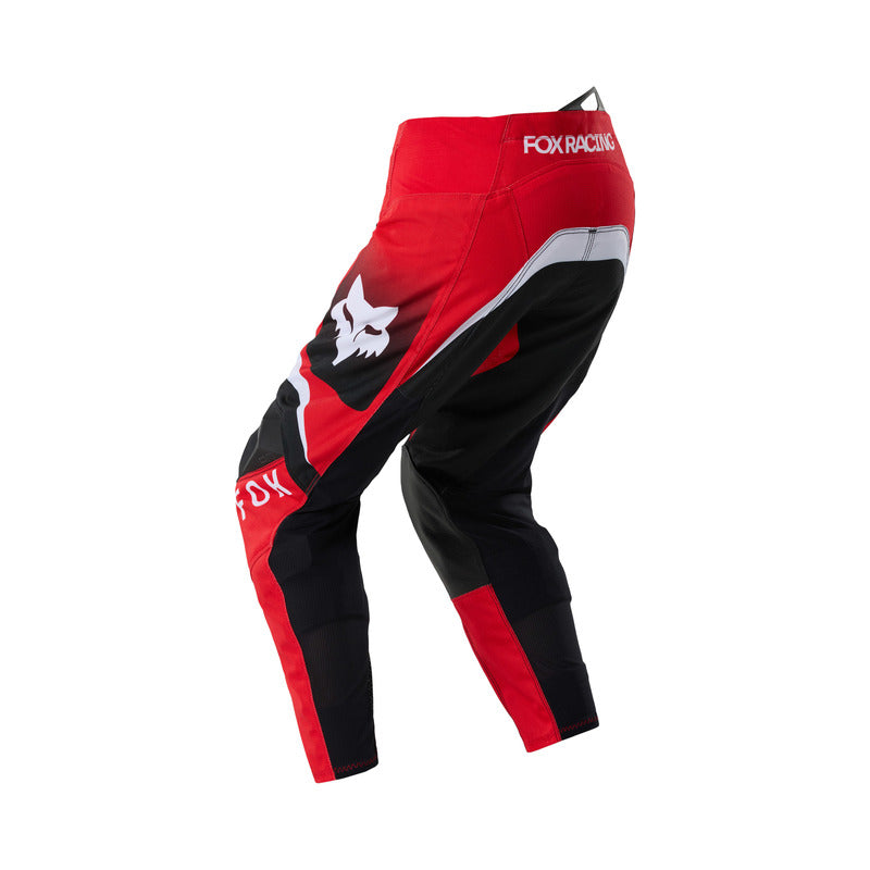 SPODNIE MOTOCYKLOWE JUNIOR FOX 180 FRAME RED 22