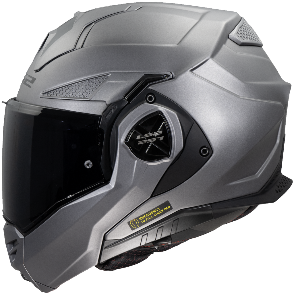 KASK LS2 FF901 ADVANT X SOLID MATT TITANIUM-06