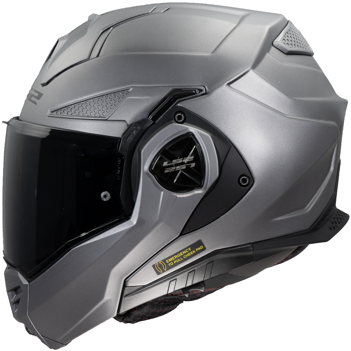 KASK LS2 FF901 ADVANT X SOLID MATT TITANIUM-06