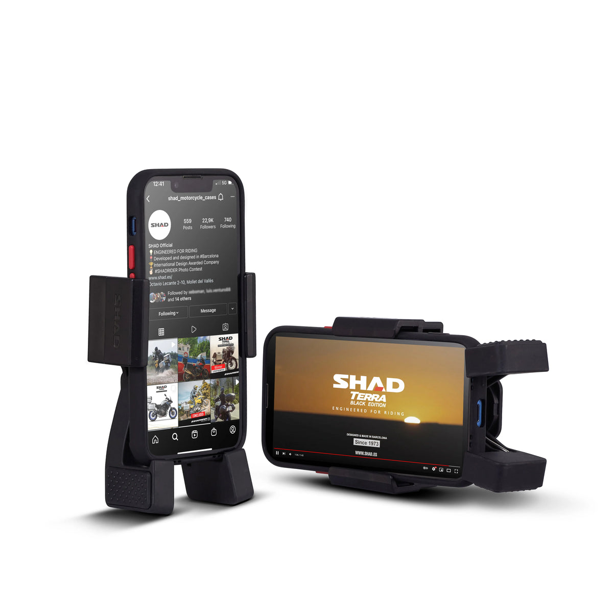 UCHWYT TELEFONU NA KIEROWNICĘ SHAD X-FRAME