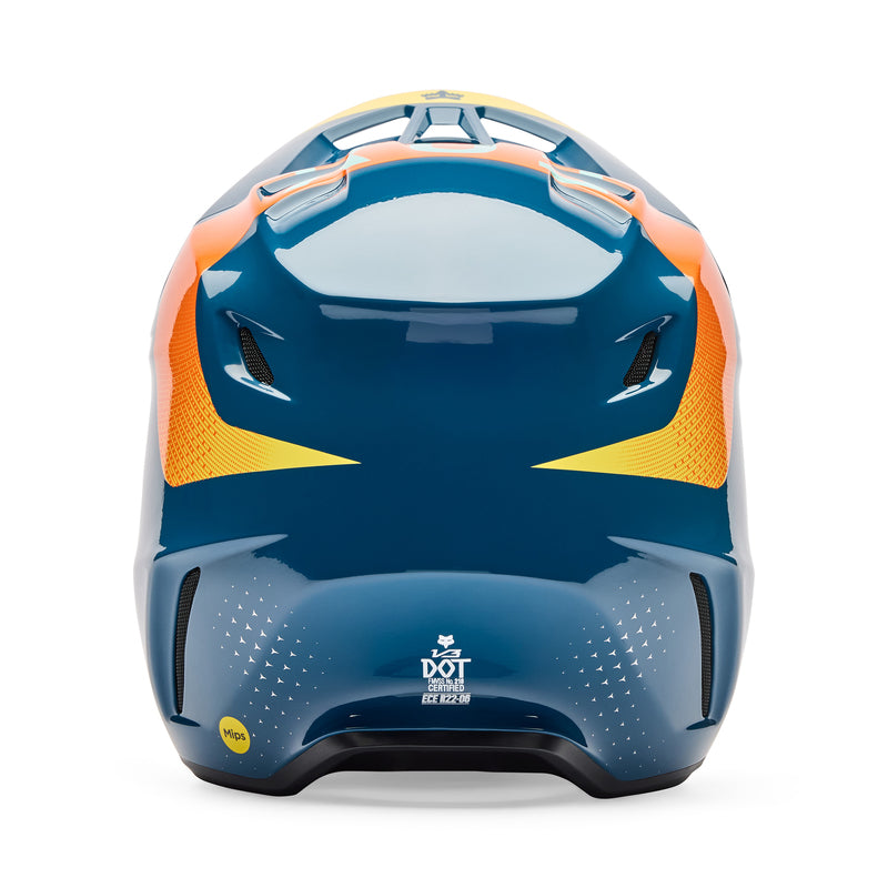 KASK MOTOCYKLOWY FOX V3 TINE TWILIGHT