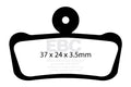 CFA633HH - Klocki hamulcowe rowerowe (spiekane) EBC Brakes