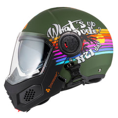 DUO RAINBOW GREENBLACK SILVER MATT