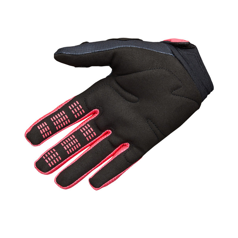 RĘKAWICE MOTOCYKLOWE JUNIOR FOX GIRLS 180 RAID NEON PINK – zdjęcie 2