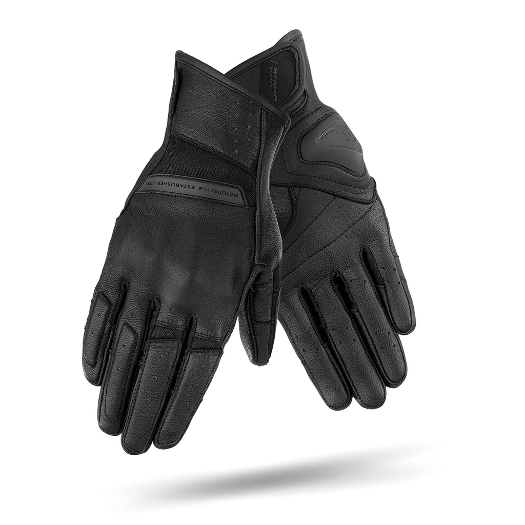 SHIMA MONACO GLOVES LADY BLACK