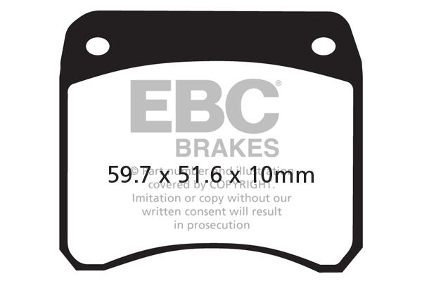 EBC Brakes Klocki hamulcowe EBC FA016 (kpl. na 1 tarcze)