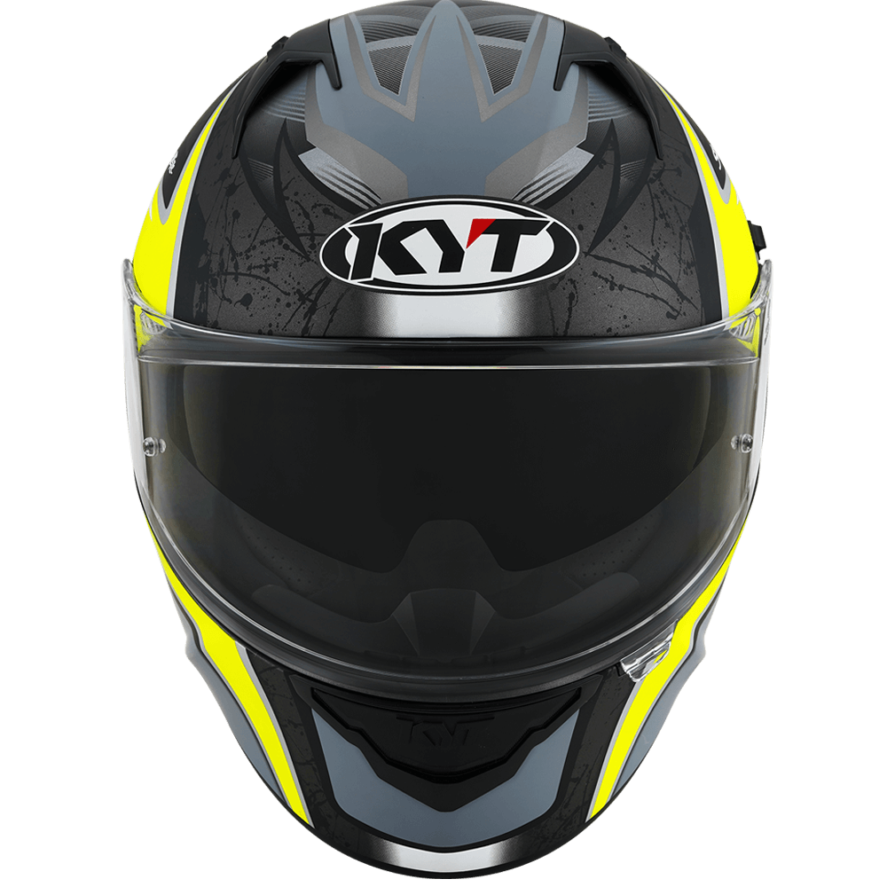 Kask Motocyklowy KYT NF-R MINDSET żółty