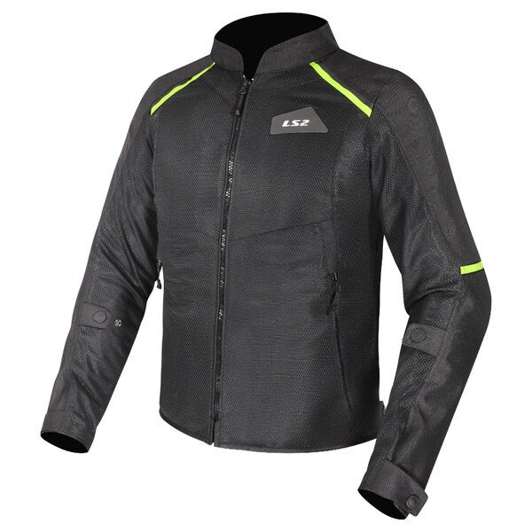 KURTKA LS2 BREEZE MAN BLACK YELLOW