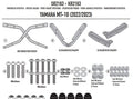 KAPPA STELAŻ KUFRA CENTRALNEGO YAMAHA MT-10 '22-'25 (BEZ PŁYTY)