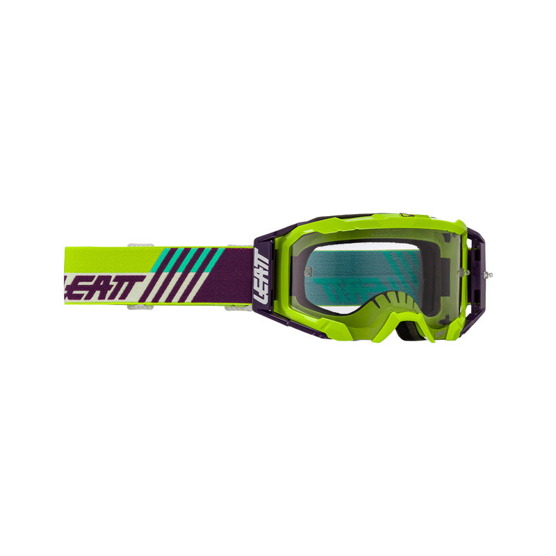 GOGLE LEATT VELOCITY 5.5 CRYZTAL 75 VLT LIME PURPLE OS
