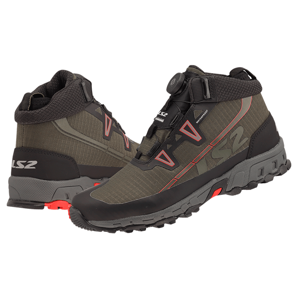 BUTY LS2 TREKKER MAN WP GREEN