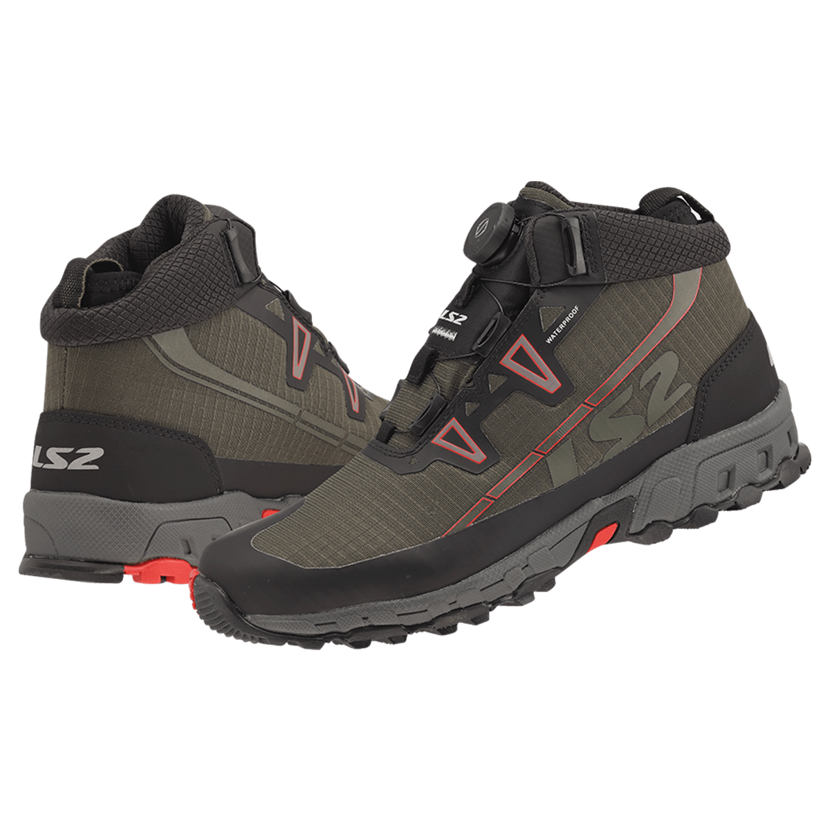 BUTY LS2 TREKKER MAN WP GREEN