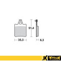 ProX Racing Parts ProX Klocki Hamulcowe Tylne KTM65SX '00-03 (odpowiednik EBC FA337R)