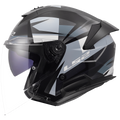 KASK LS2 OF618 VERSO II VENTUR GREY