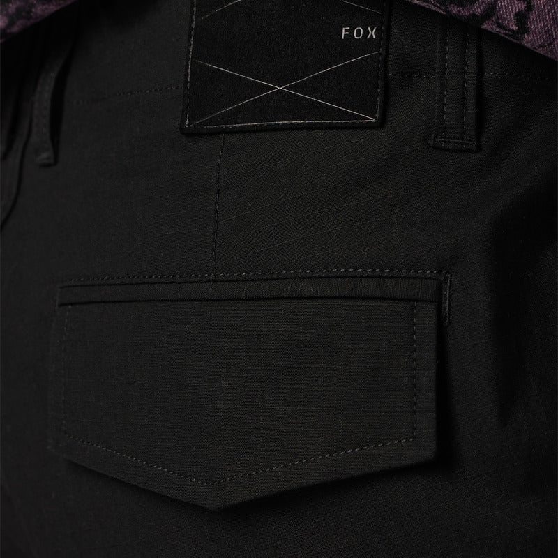 SPODENKI FOX CARGO RIPSTOP BLACK