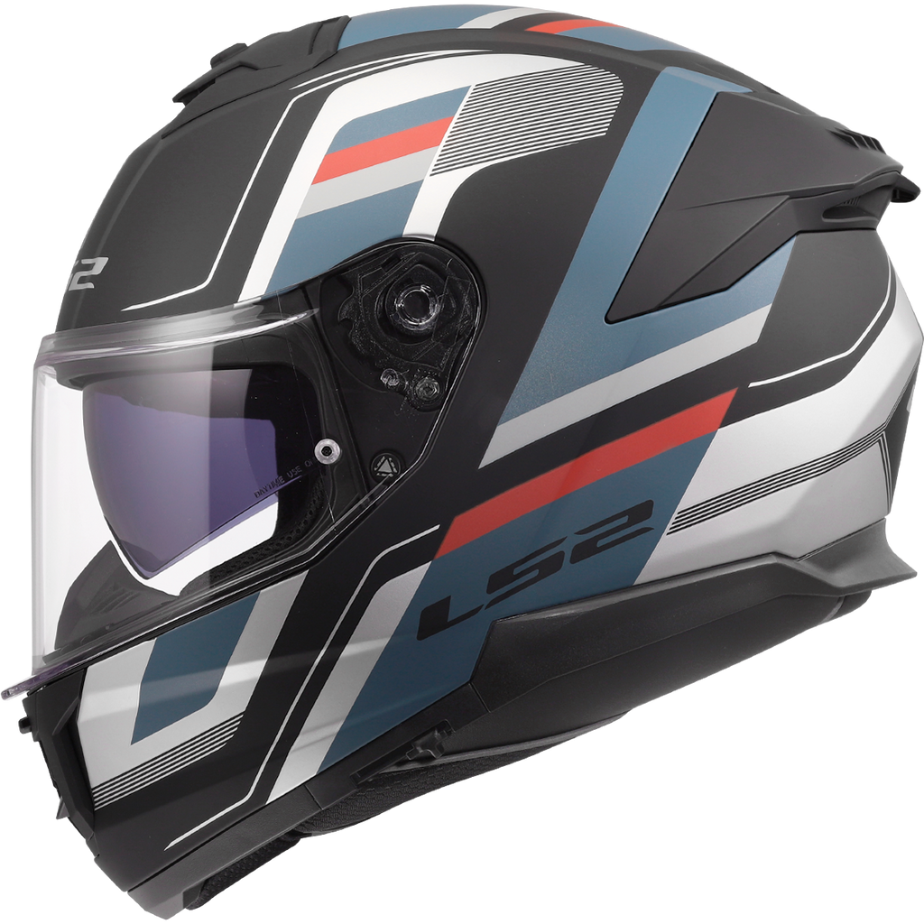 KASK LS2 FF808 STREAM II VINTAGE BLACK PETROL